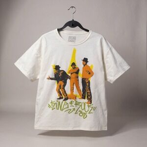 RUN DMC King of Rock 85 T Shirt White XXL‎